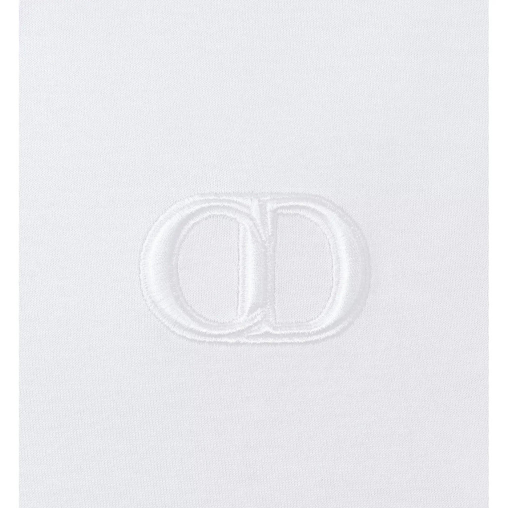 T-Shirt Christian Dior - CD Icon - Coupe Regular - Blanc