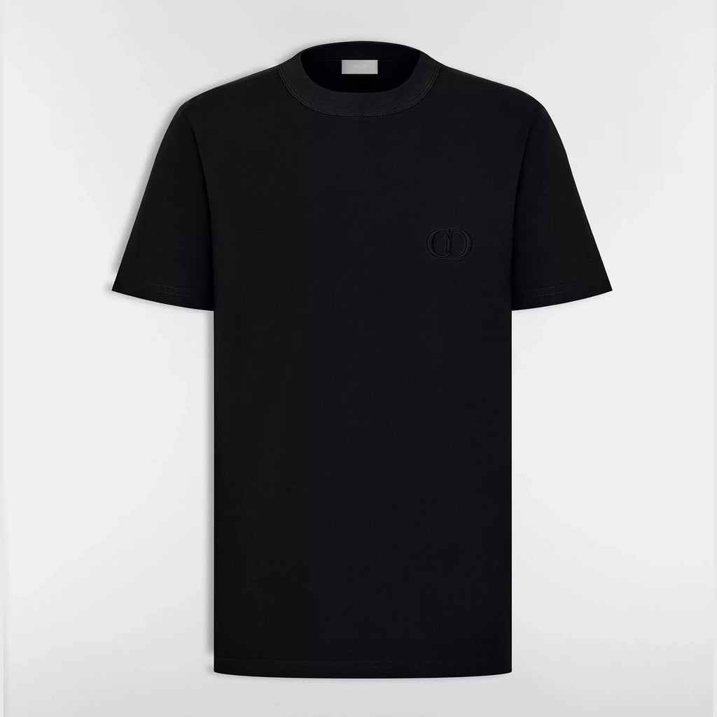 T-Shirt Christian Dior - CD Icon - Coupe Regular - Noir