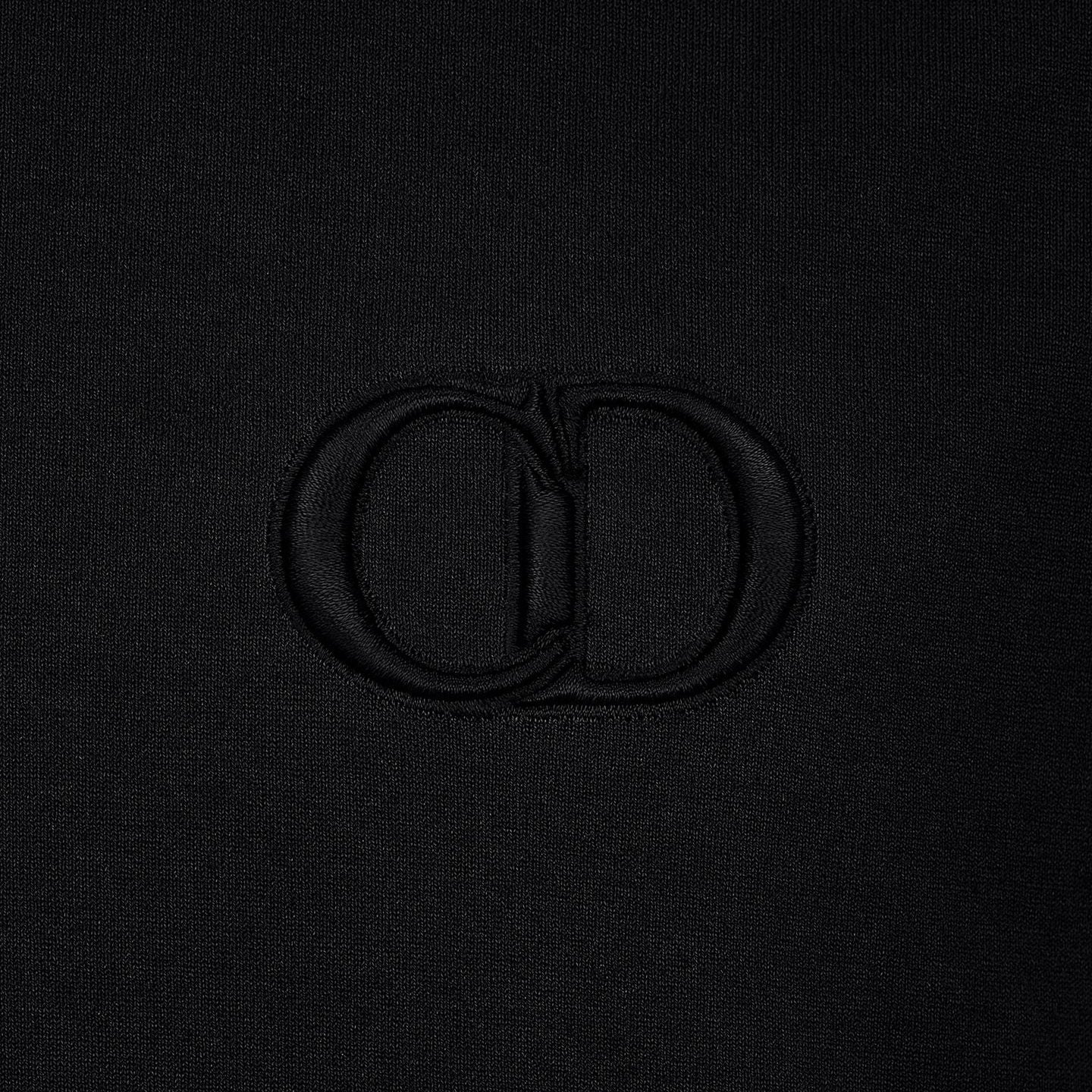 T-Shirt Christian Dior - CD Icon - Coupe Regular - Noir