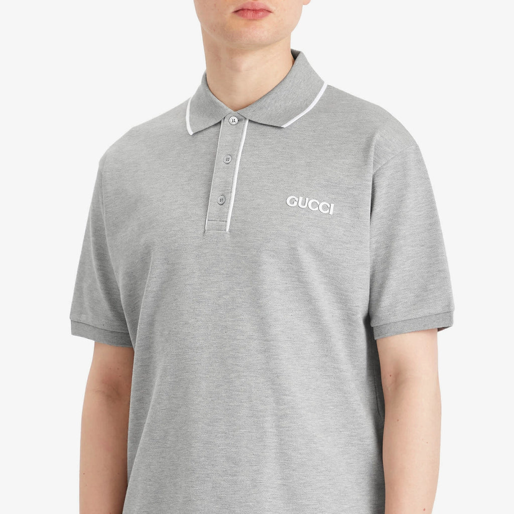 Polo Gucci - Stretch Cotton - Gris