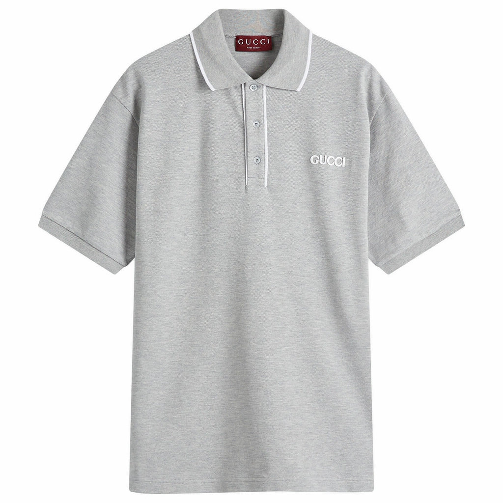 Polo Gucci - Stretch Cotton - Gris
