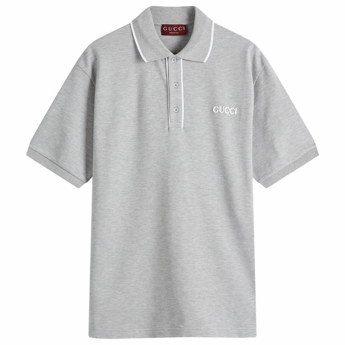 Polo Gucci - Stretch Cotton - Gris