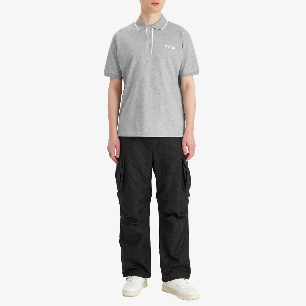 Polo Gucci - Stretch Cotton - Gris