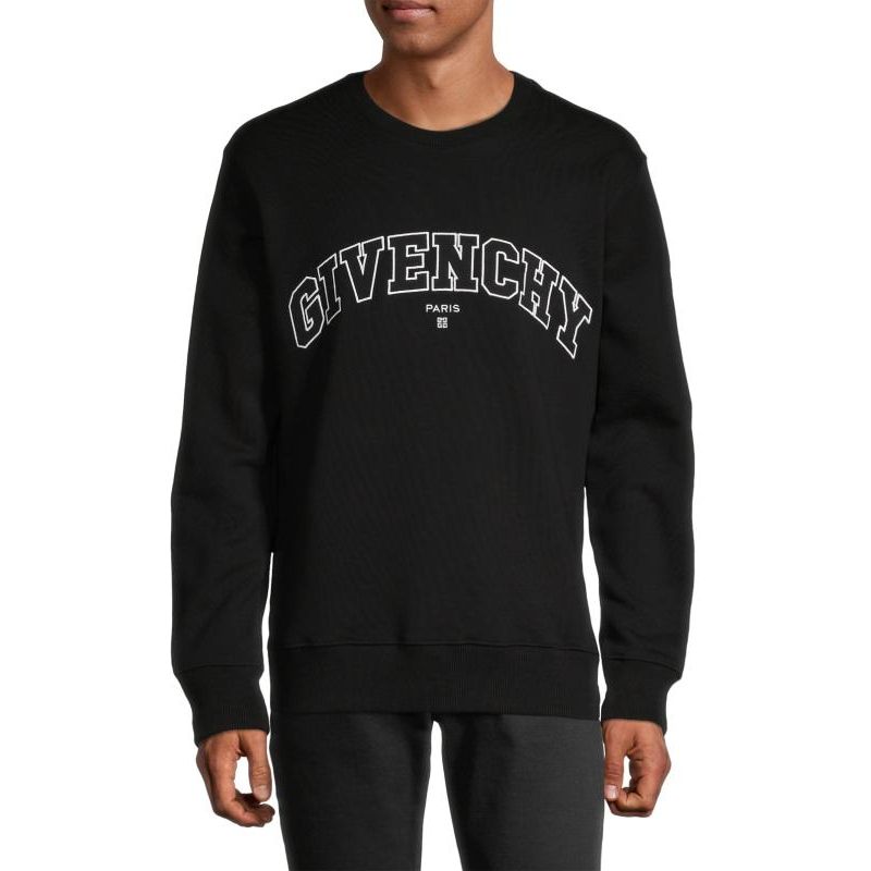 Pull Givenchy - Logo Brodé - Noir