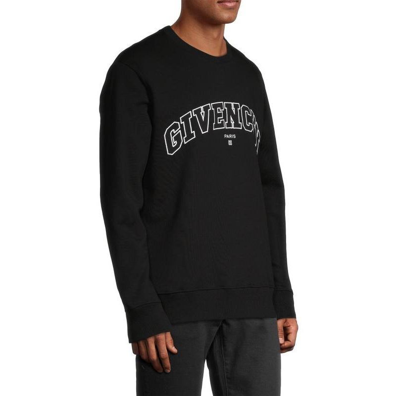 Pull Givenchy - Logo Brodé - Noir