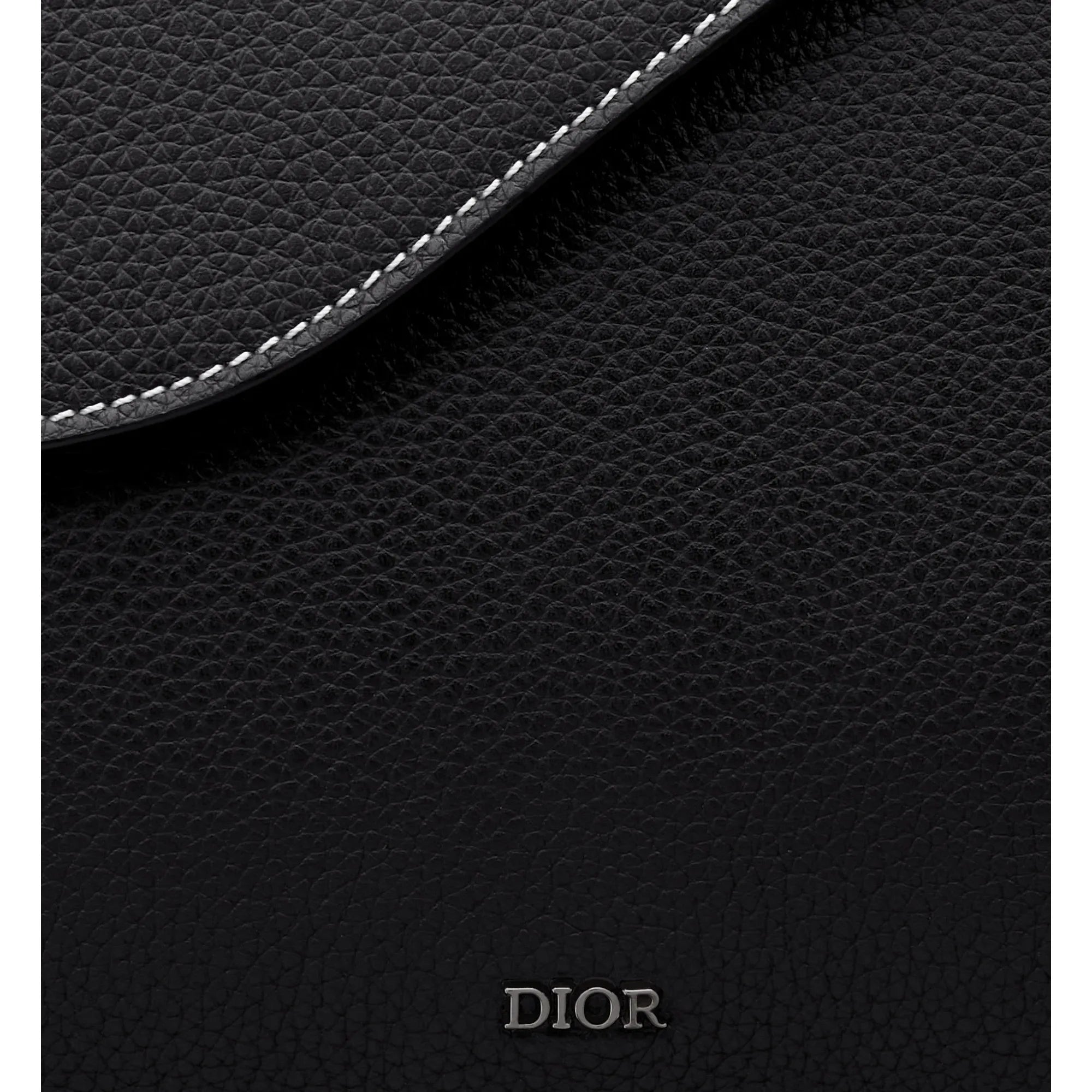 Pochette Dior - triangle A5 - Saddle