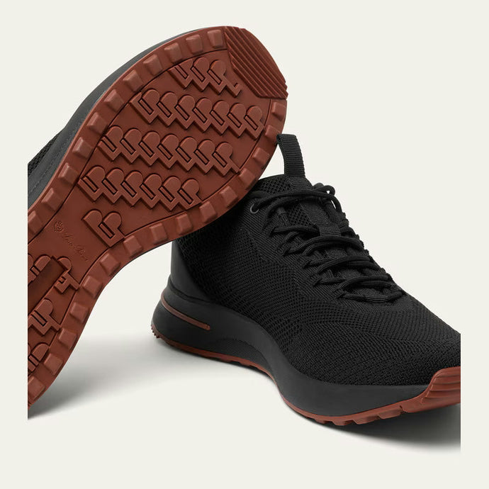 Espadrilles Loro Piana - Week End Walk Microfibre - Noir