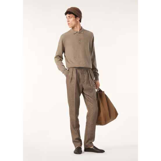 Polo Loro Piana - Baby Cashmere - Marron