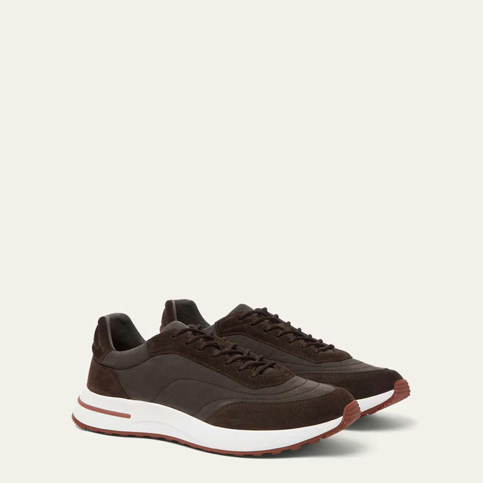 Espadrilles Loro Piana - Week End Walk Microfibre Storm System - Marron Foncé