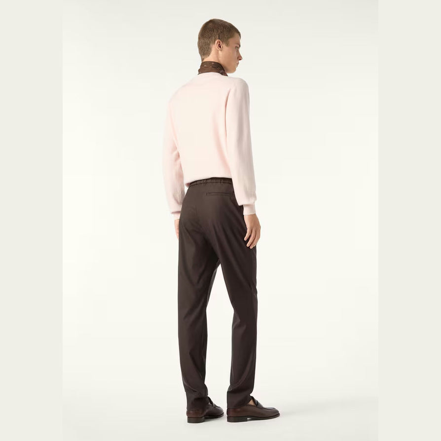 Pantalon Loro Piana - Laine vierge - Marron
