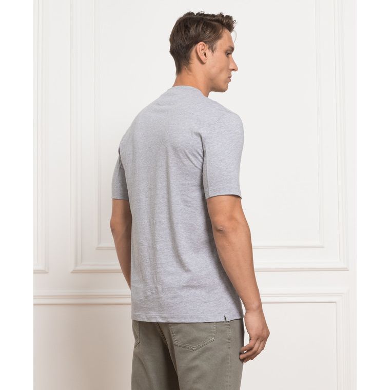 T-Shirt Brunello Cucinelli - Coton - Gris