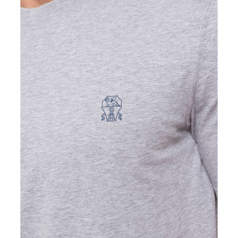 T-Shirt Brunello Cucinelli - Coton - Gris
