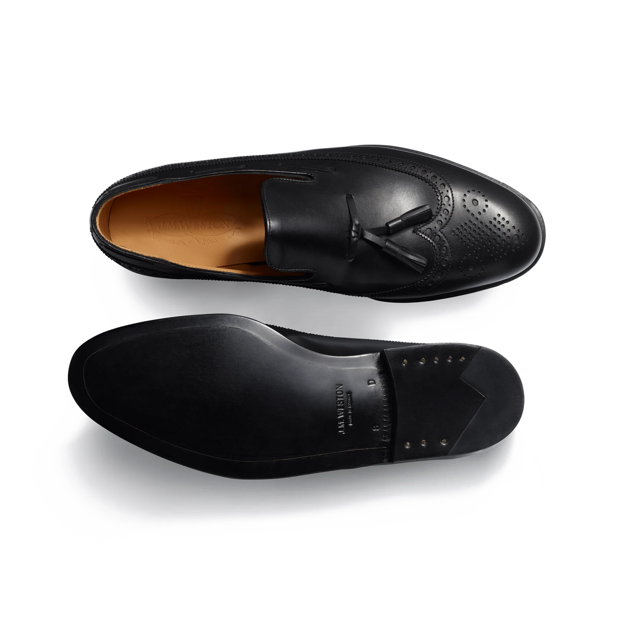Mocassins J. M WESTON - Pampilles Perforé - Noir