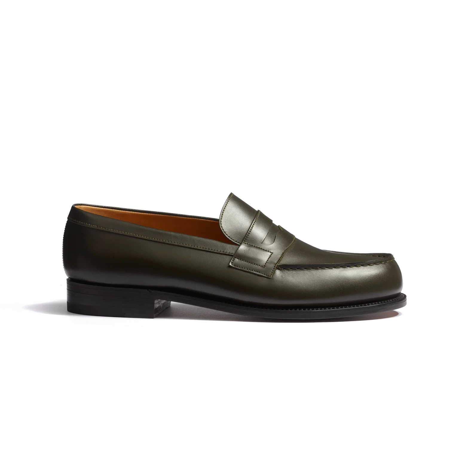 Mocassin J. M WESTON - 180 en Vert Olive