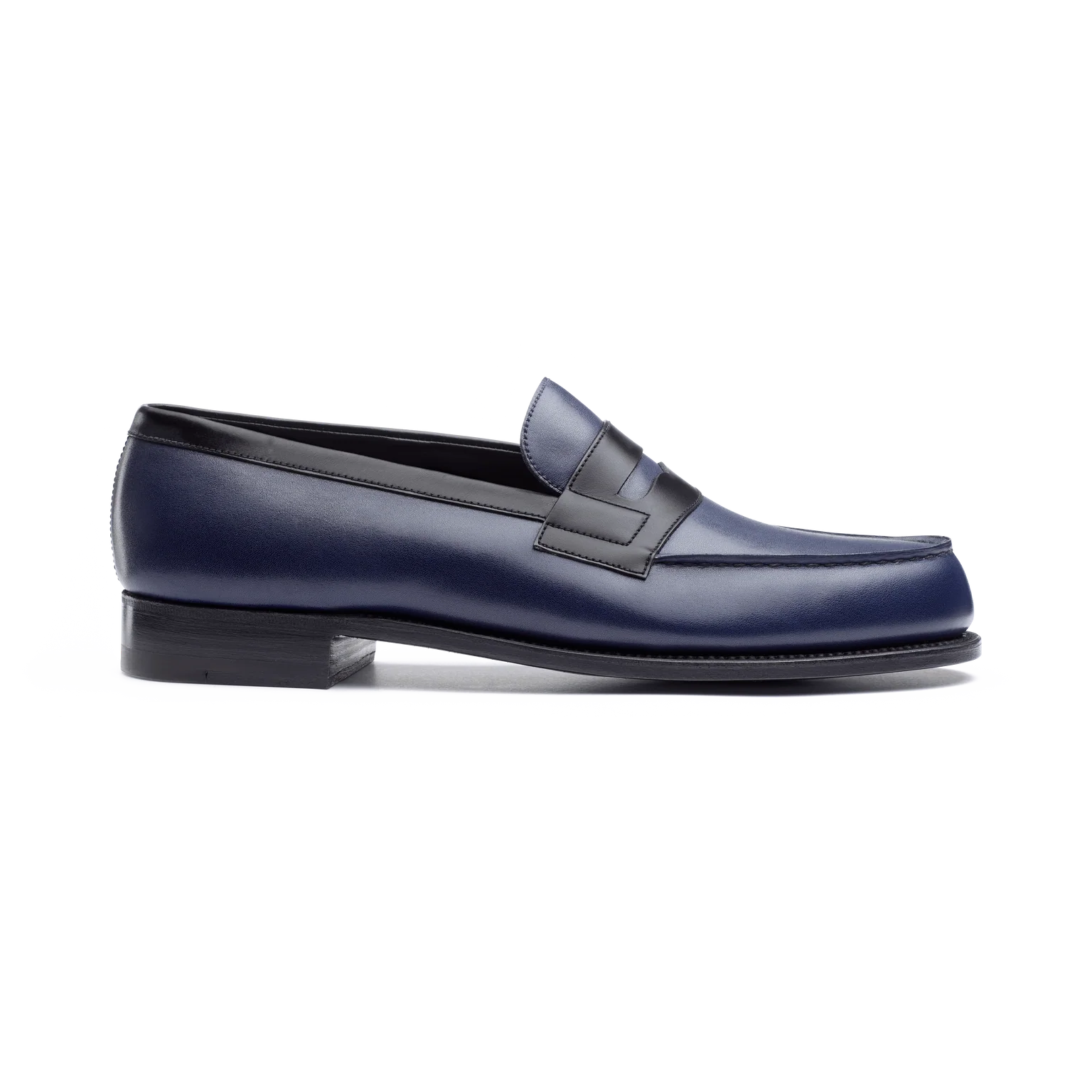 Mocassin J. M WESTON - 180 en Bleu Marine