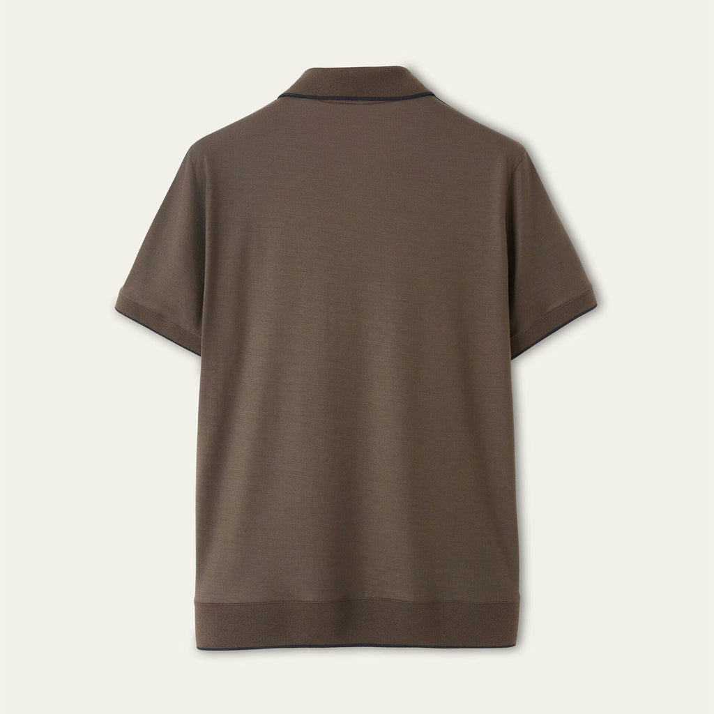 Polo Loro Piana - Waitaki - Marron