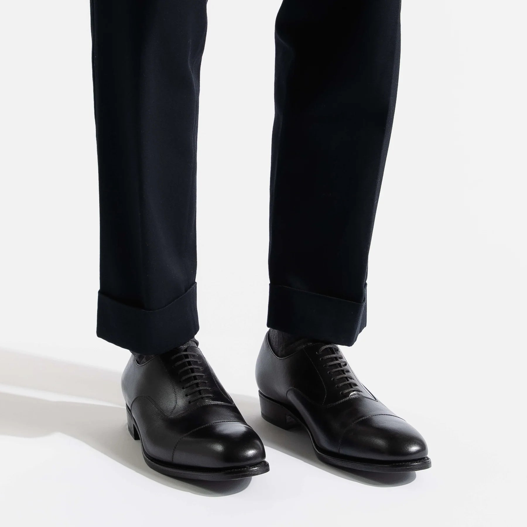 Richelieu J.M Weston - Bout Droit - Noir