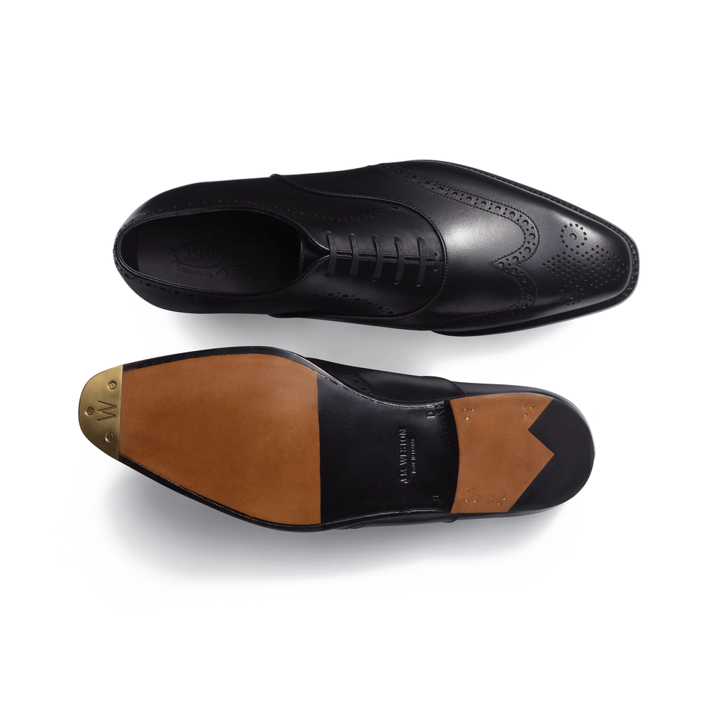 Richelieu J.M Weston - Perforé Fusain - Noir