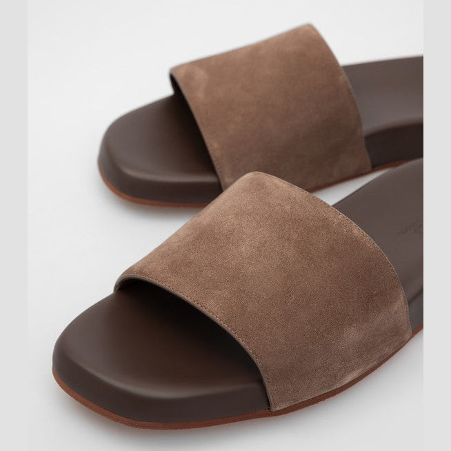 Sandales Loro Piana - Suede - Marron