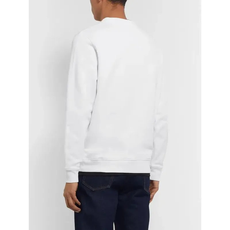 Pull Loewe - Coton - Logo Brodé - Blanc