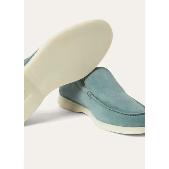 Mocassin Loro piana - Summer Walk Loafer - Bleu Ciel