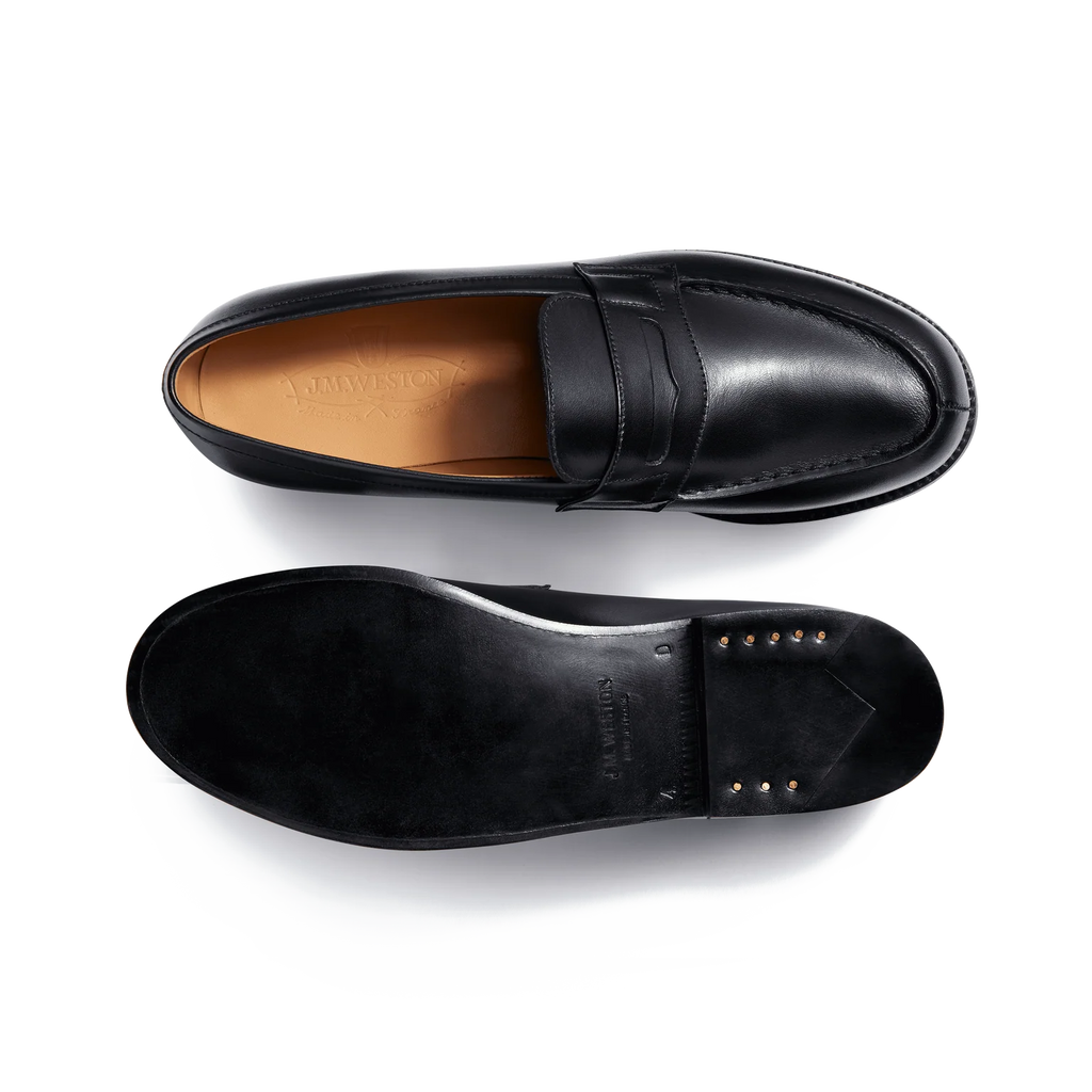 Mocassin J. M WESTON - 180 en Noir