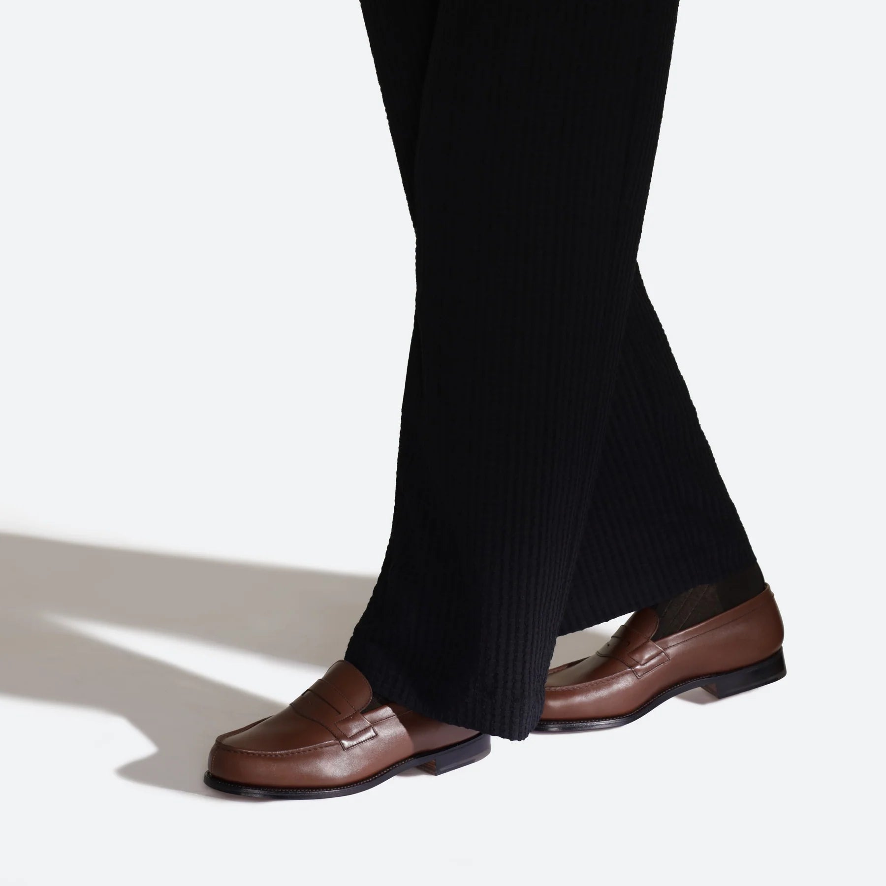 Mocassin J. M WESTON - 180 - Marron