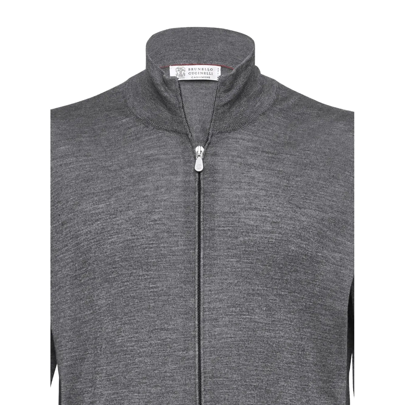 Cardigan Brunello Cucinelli - Cachemire & Soie - Gris