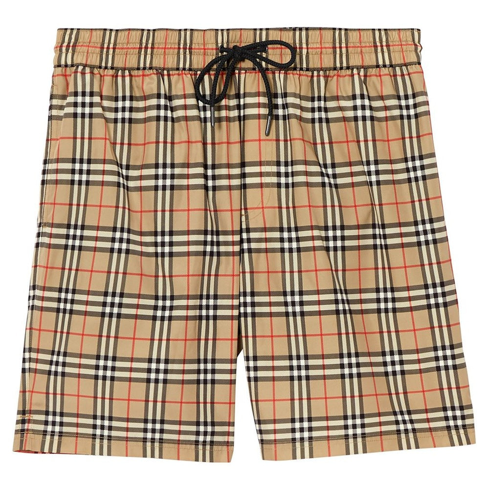 Short Burberry - Carreaux cordon de serrage