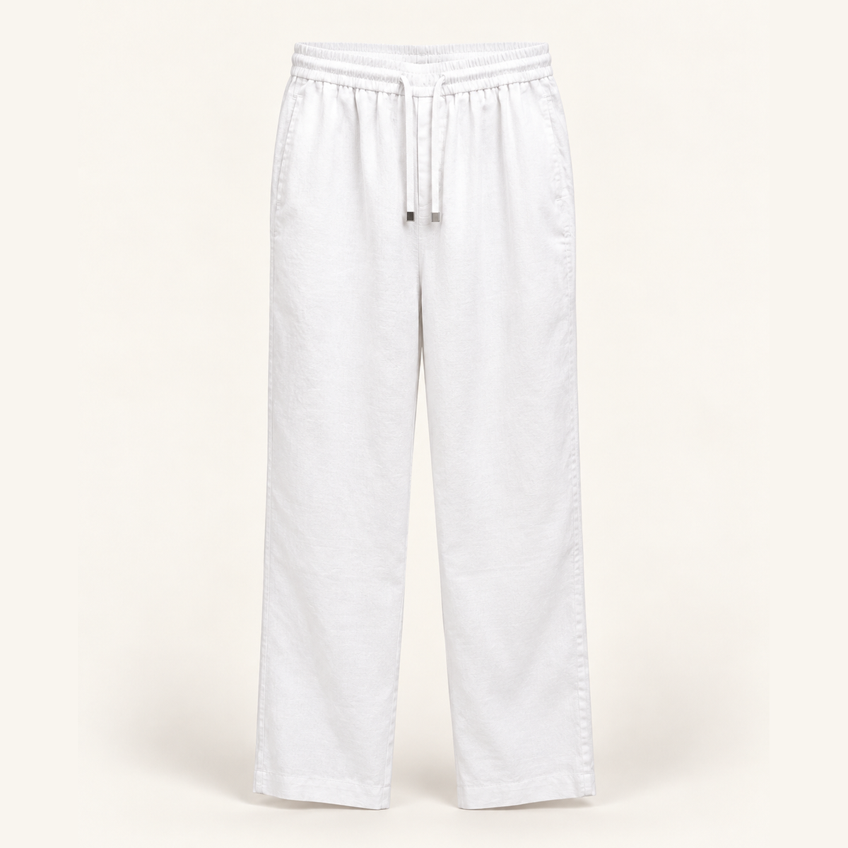 Pantalon Loro Piana - Lin - Blanc