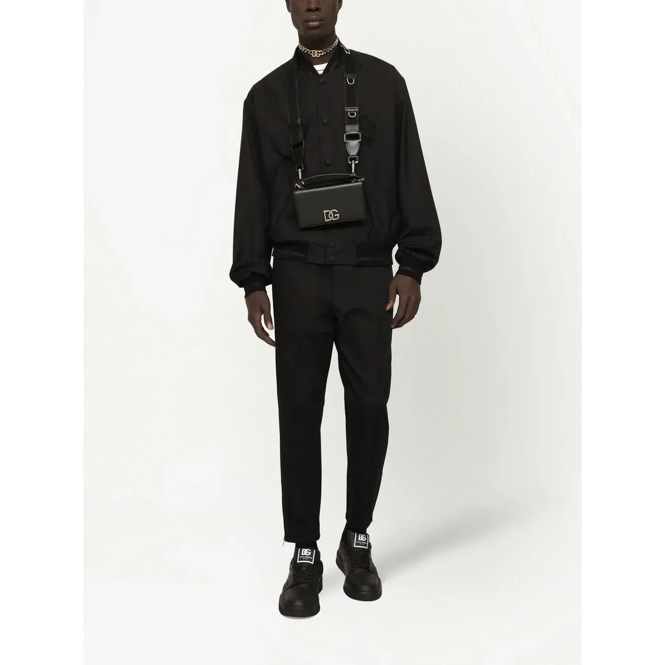 Bomber Dolce & Gabanna - À patch poitrine - Noir