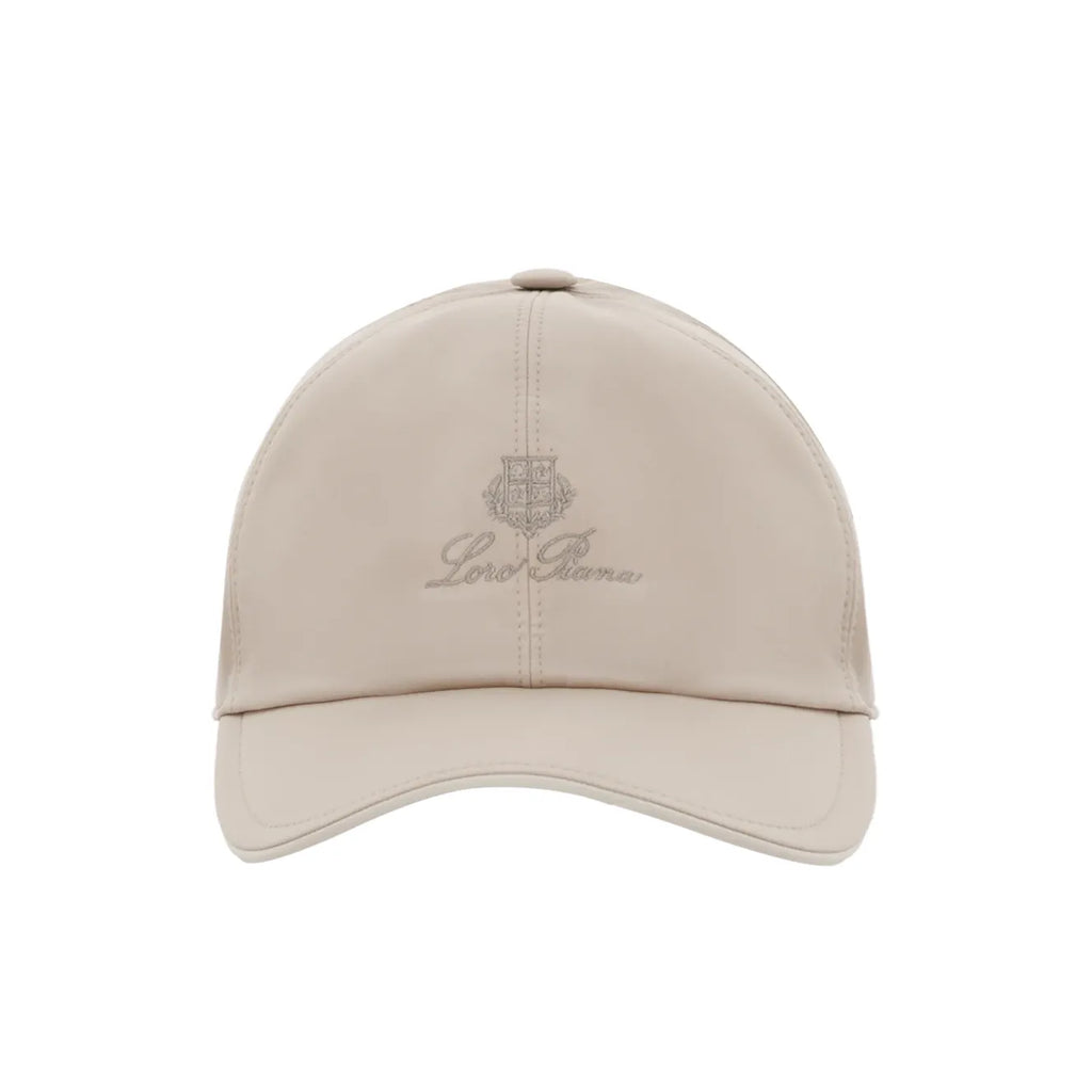 Casquette Loro Piana - Baseball - Logo Brodé - Beige