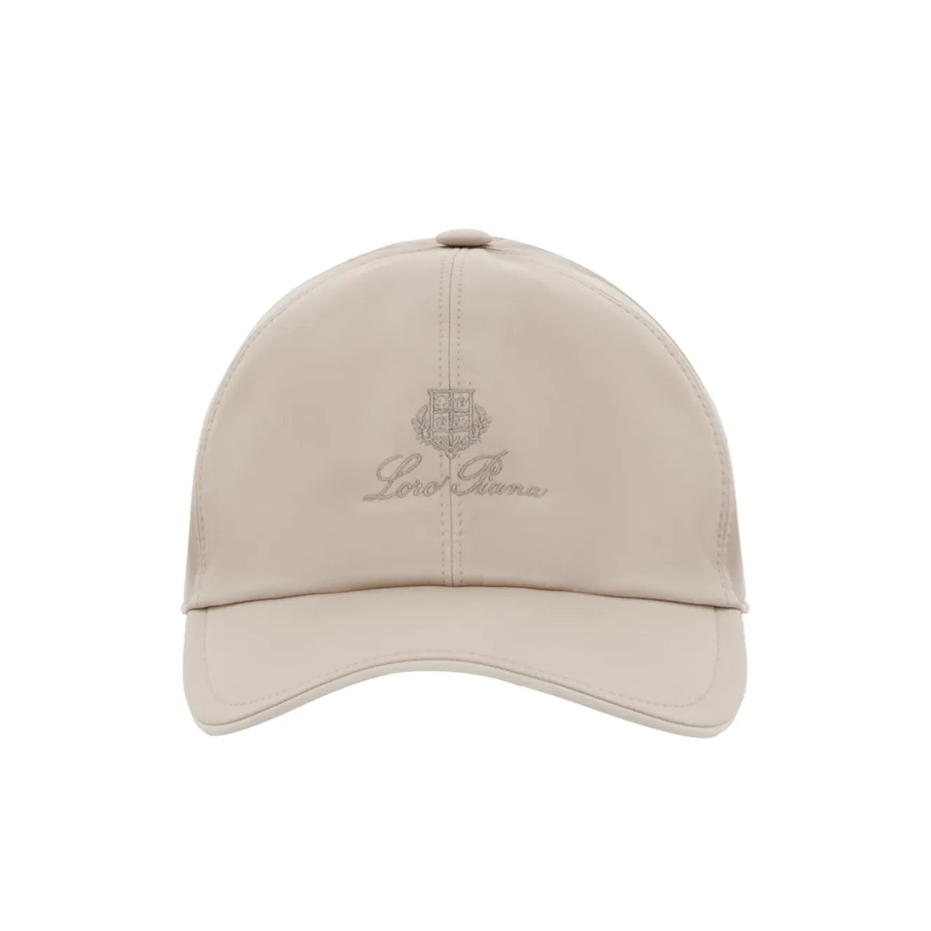 Casquette Loro Piana - Baseball - Logo Brodé - Beige