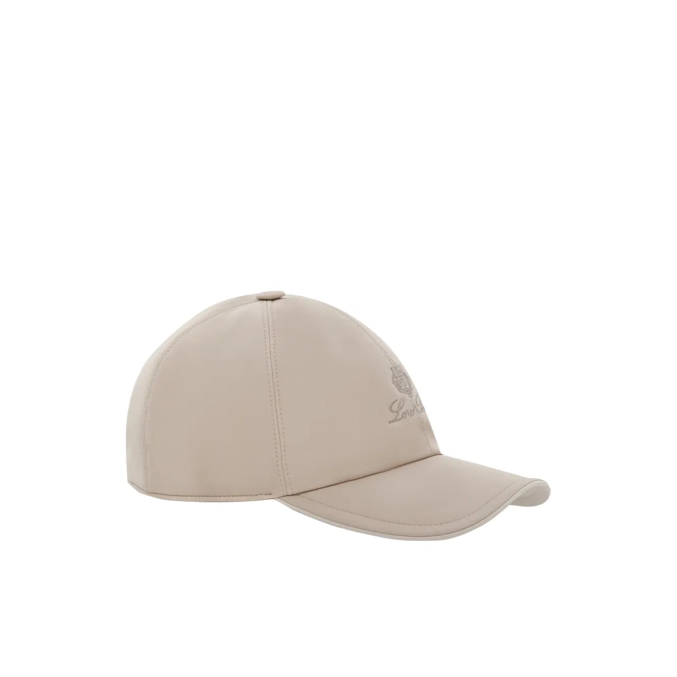 Casquette Loro Piana - Baseball - Logo Brodé - Beige