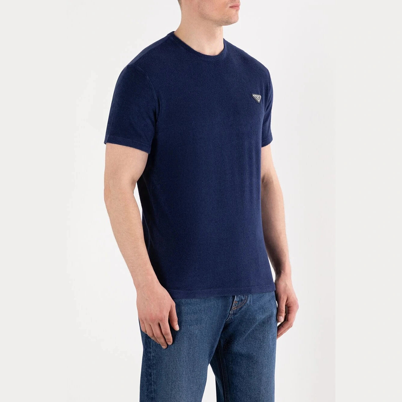 T-Shirt Prada - Coton - Bleu
