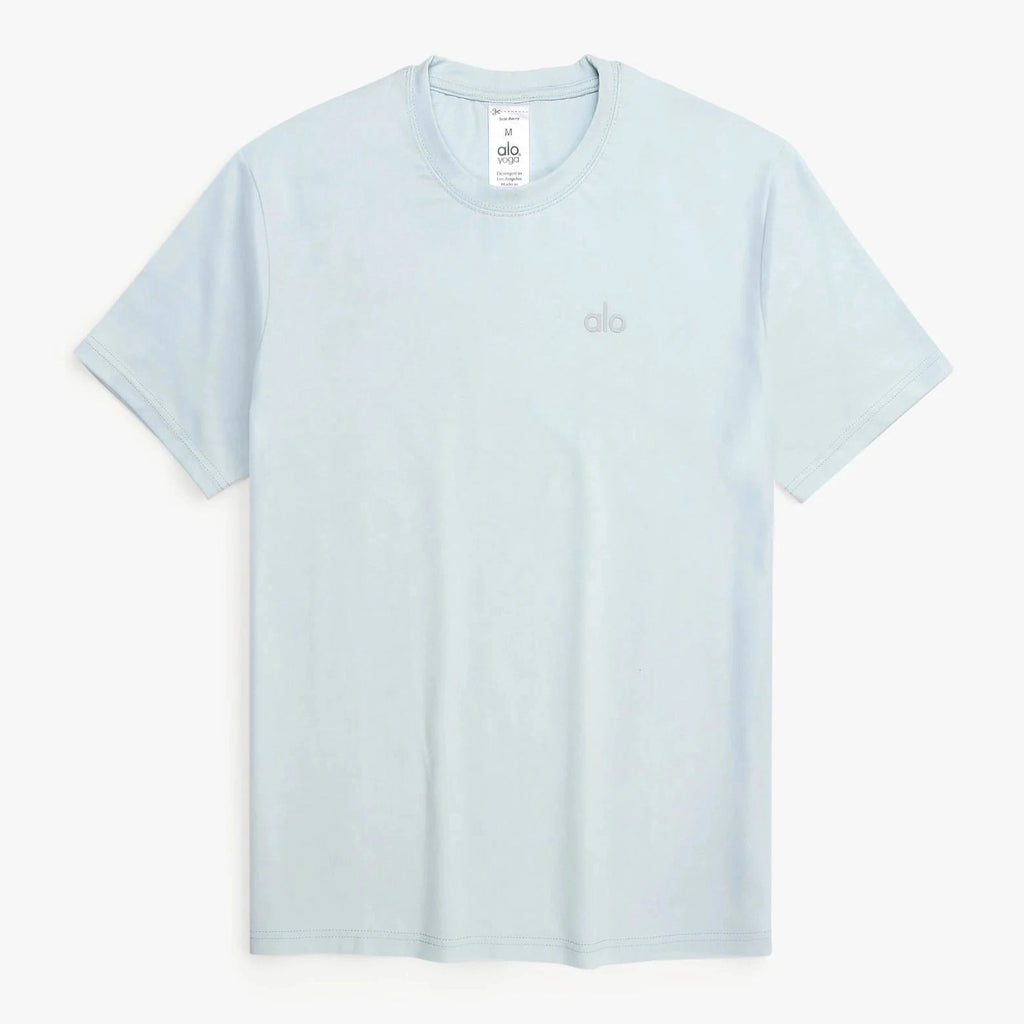 T-Shirt Alo - Coton - Bleu Ciel