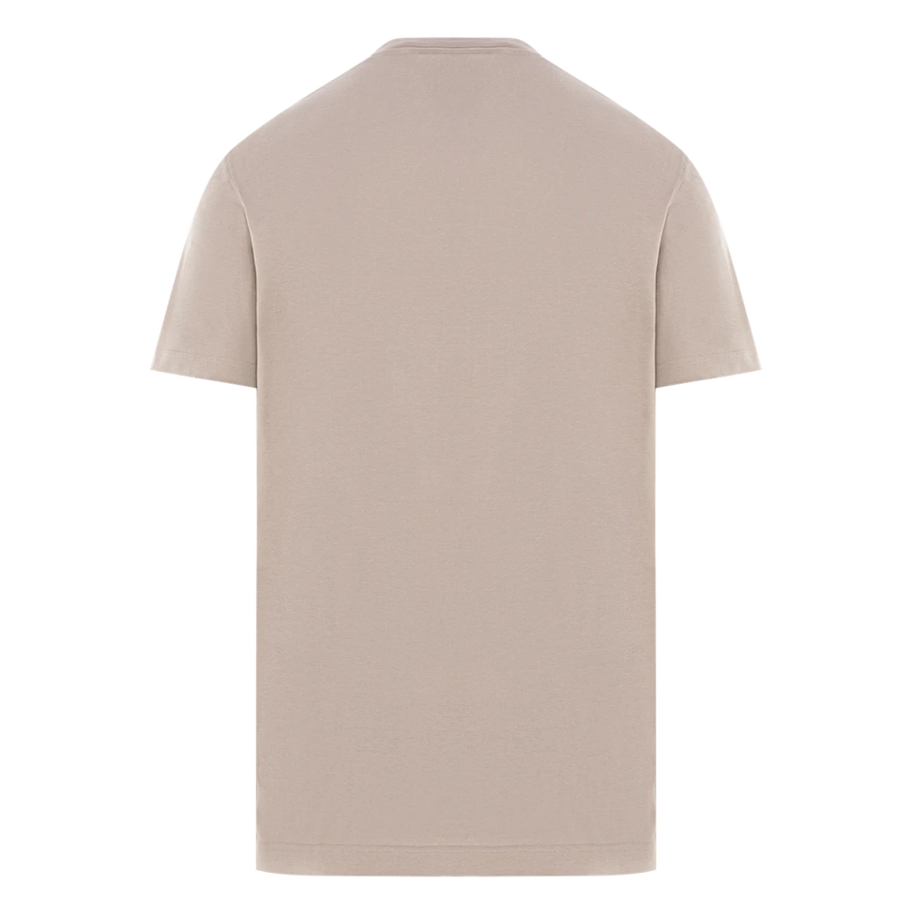 T-Shirt Dolce & Gabbana - Coton à logo - Beige