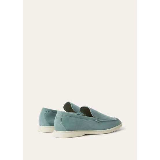 Mocassin Loro piana - Summer Walk Loafer - Bleu Ciel