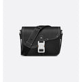 Sacoche Dior - Messenger à rabat Saddle - Noir