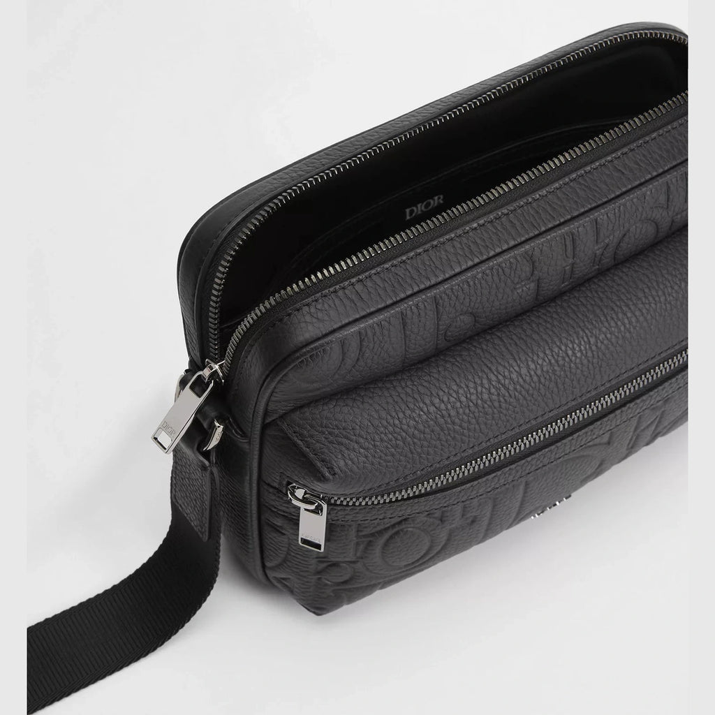 Sacoche Dior - Messenger zippé Rider 2.0 - Noir