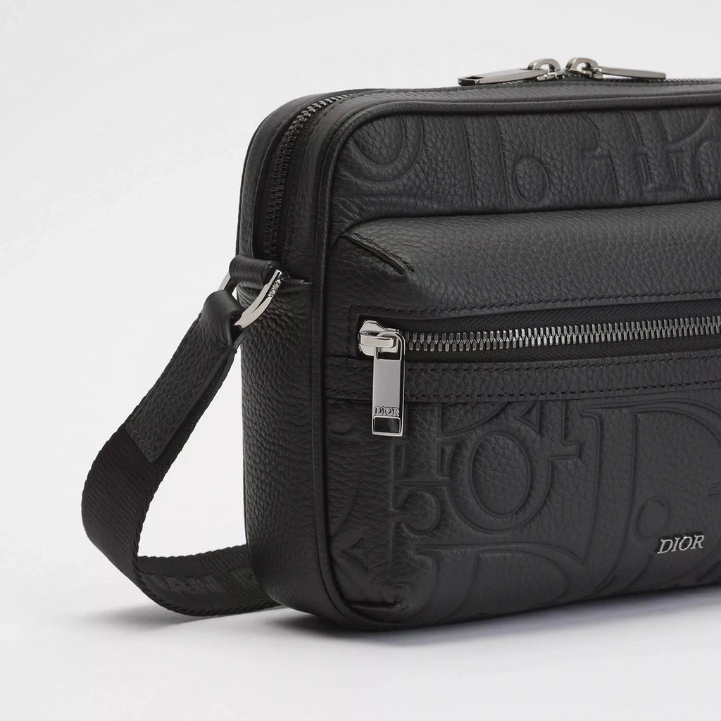 Sacoche Dior - Messenger zippé Rider 2.0 - Noir