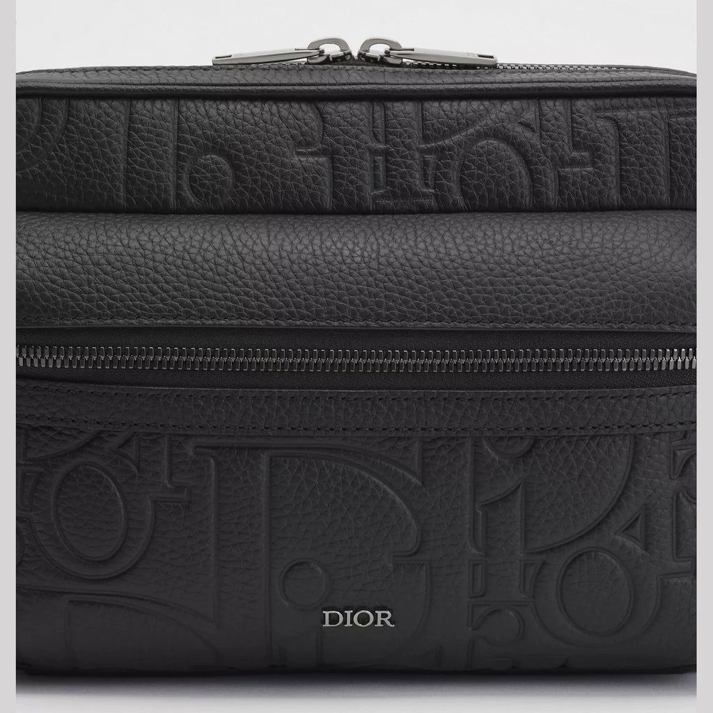 Sacoche Dior - Messenger zippé Rider 2.0 - Noir