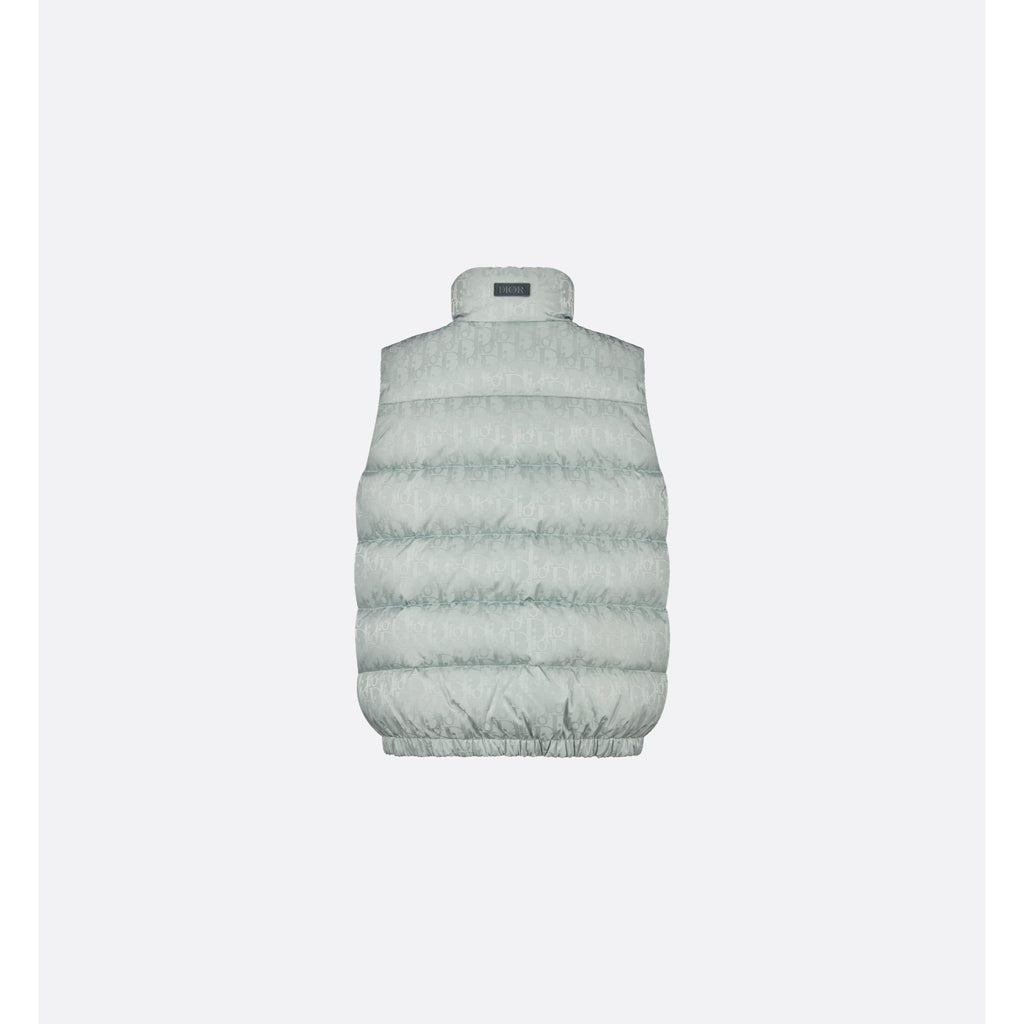 Gilet Dior - Microfibre - Oblique argenté