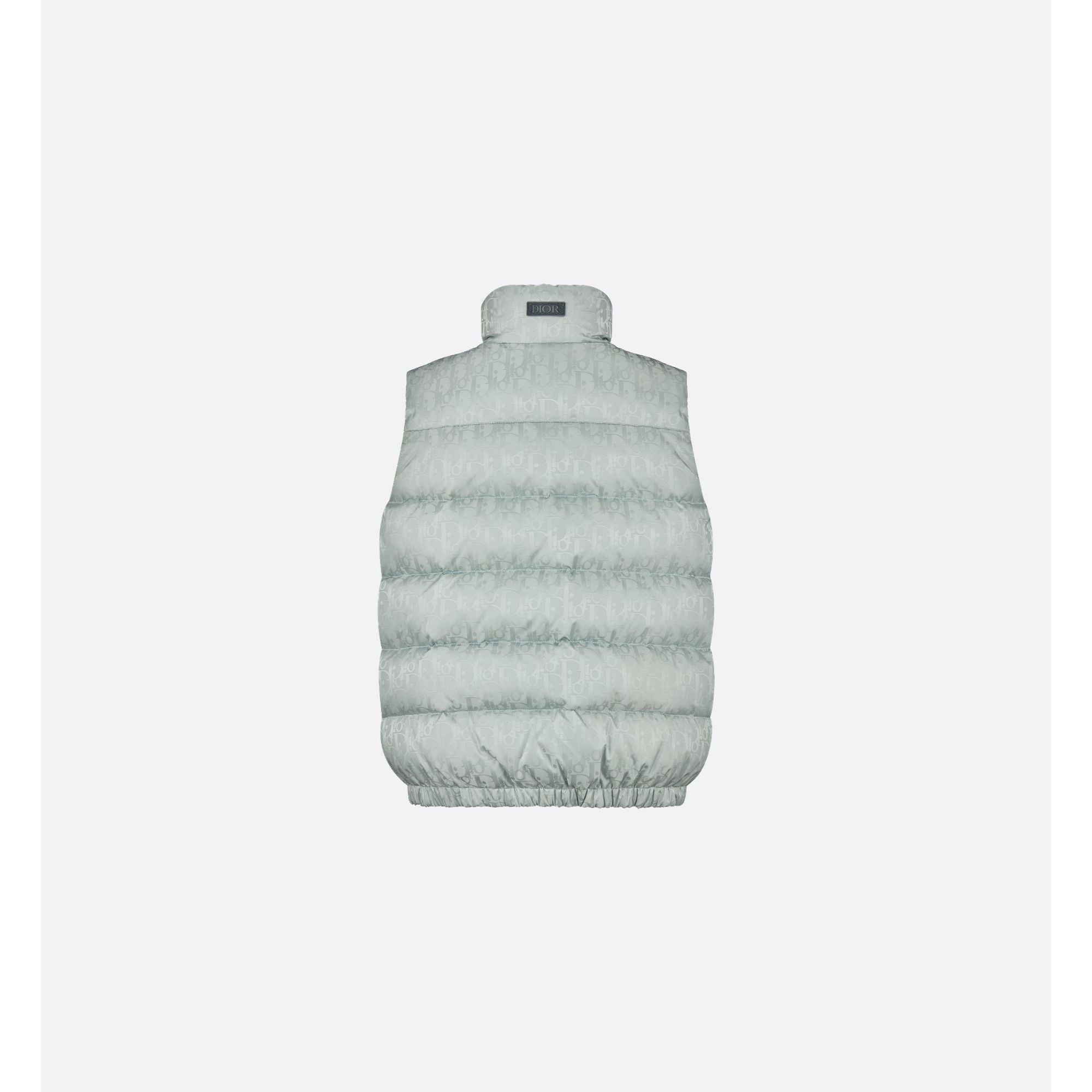 Gilet Dior - Microfibre - Oblique argenté