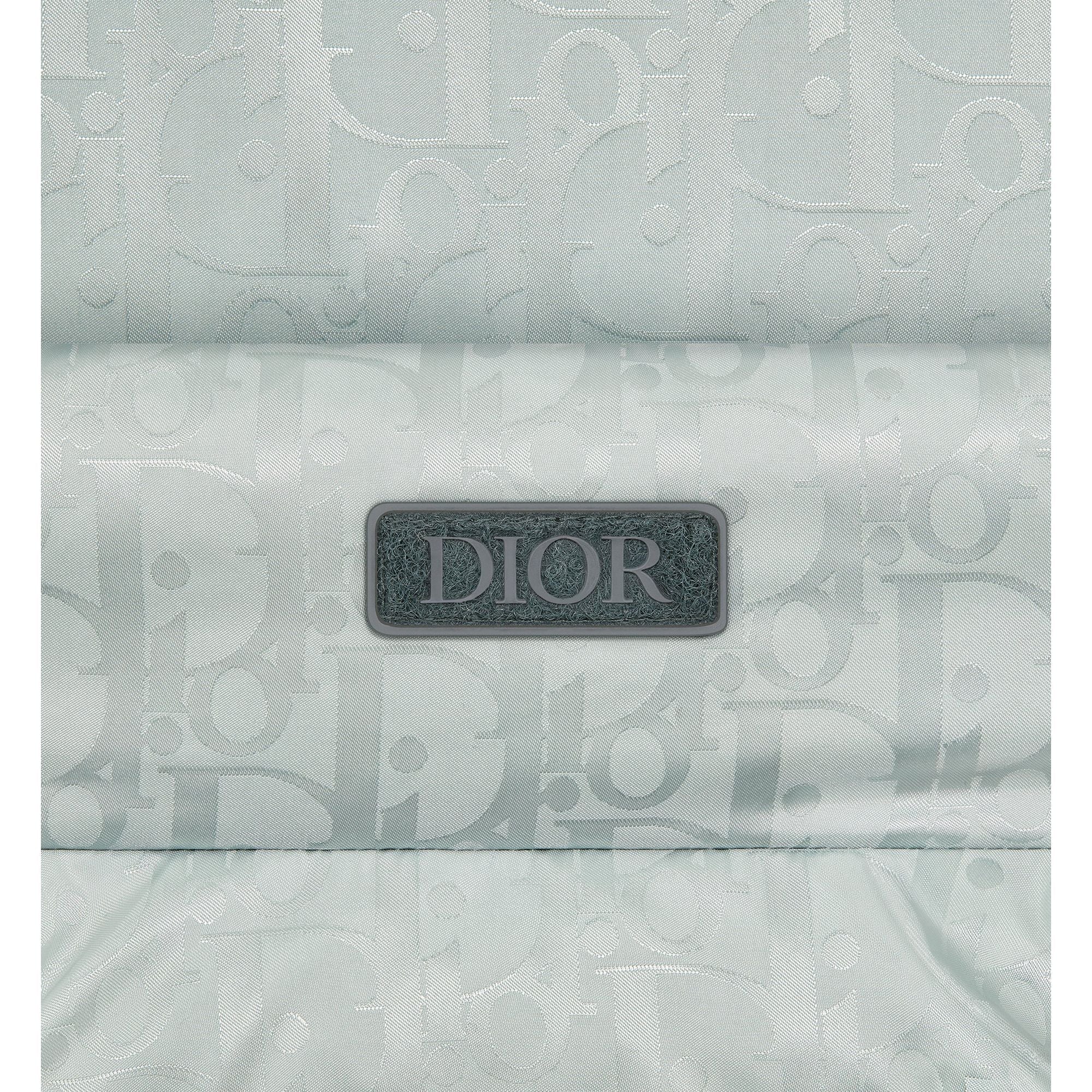 Gilet Dior - Microfibre - Oblique argenté
