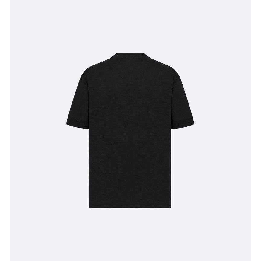 T-Shirt Christian Dior - Couture - Coupe Regular - Noir