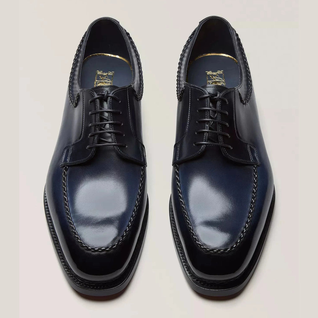 Derby Santoni - Meraviglia - Bleu Foncé