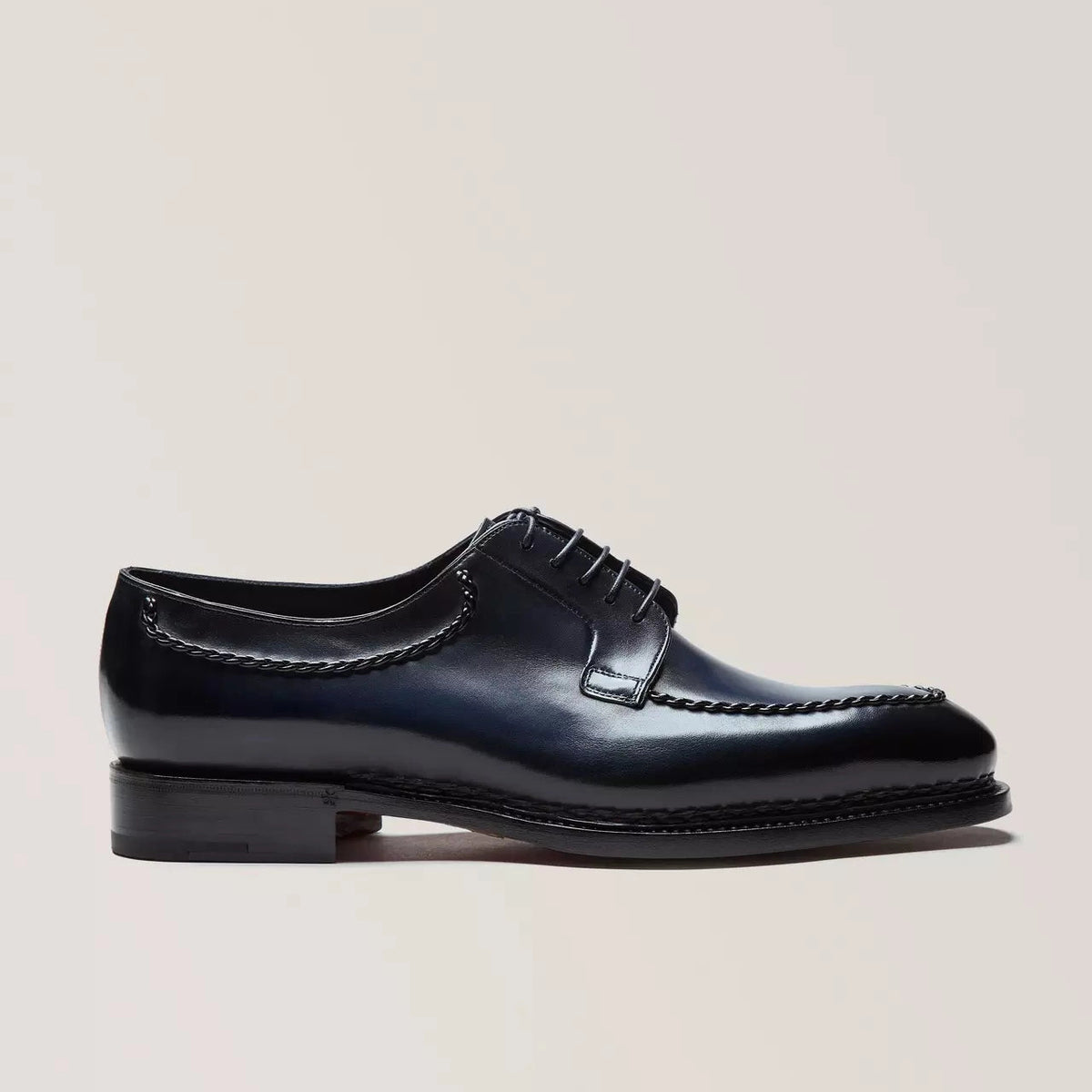 Derby Santoni - Meraviglia - Bleu Foncé