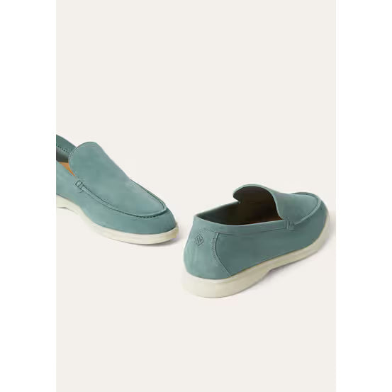 Mocassin Loro piana - Summer Walk Loafer - Bleu Ciel