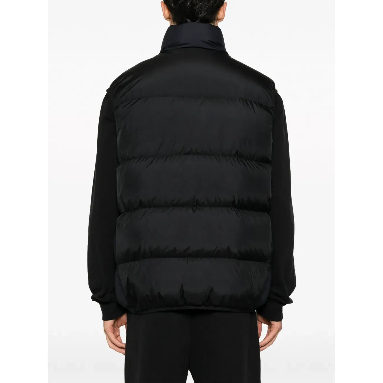 Gilet Moncler - Matelassé Almaz à patch logo - Noir